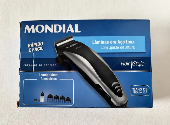 Máquina de Cortar Cabelo Mondial - 127V
