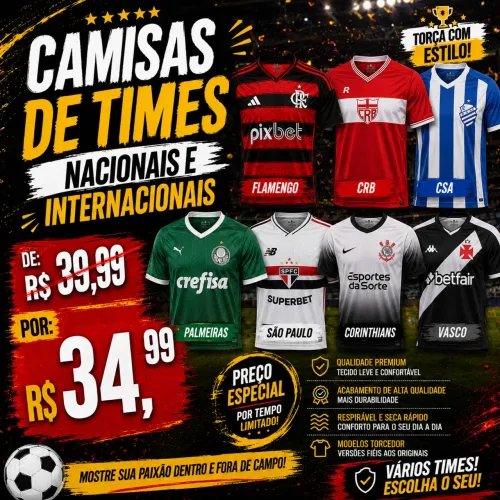 Camisa de futebol 