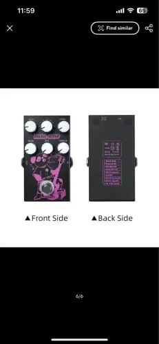 Pedal mini amp mvave 