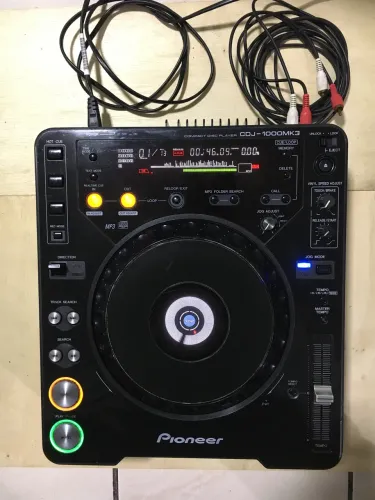 Um CDJ-1000MK3 - Funcionando 100% (Leitura Rápida e Botões com Click)
