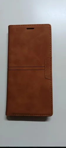 Capa Carteira Marrom Celular S24 Ultra