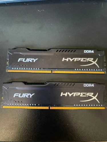 Kit Memória RAM DDR4 HyperX Fury 16GB (2x8GB) 2400MHz
