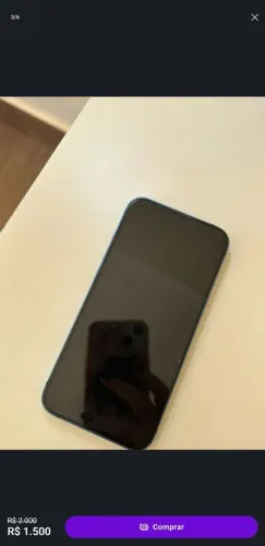 iPhone 13 Azul 128GB - USADO