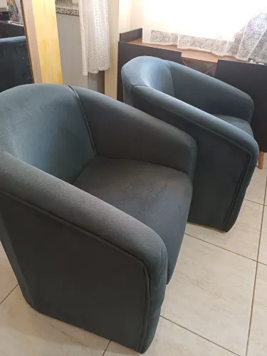 Poltronas Azul Marinho - Dupla