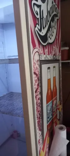 Geladeira metalfrio porta de vidro