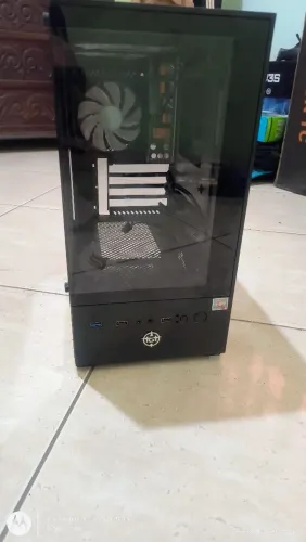 Gabinete tgt legion com kit de fans acegeek prime.