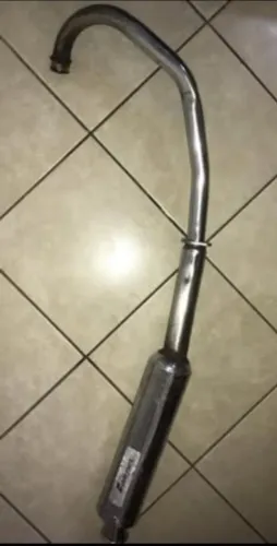 Escapamento Polimet CG usado em bom estado