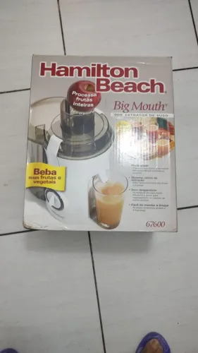 Extrator de suco hamilton beach<br>Você usa o descritivo acima que achar melhor.