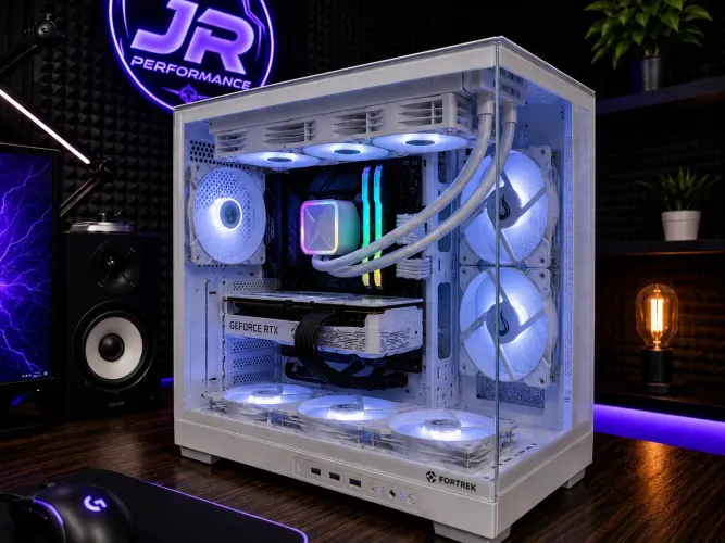 PC Gamer RTX 5060 White + Ryzen 7 5700 | Apenas 1 Mês de Uso | 9x no Cartão
