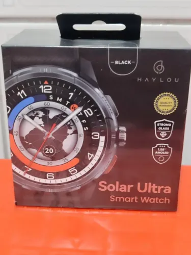 Relógio inteligente Haylou Solar Ultra HF009 com GPS e Bluetooth Ultimas unidades