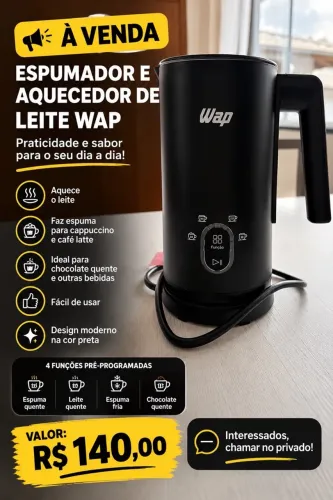 Espumadora de Leite Wap