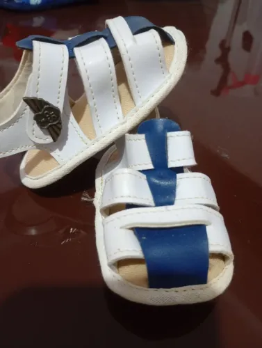 Sapatinhos de bebê masculino N°16