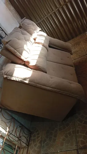 SOFÁ SEMI NOVO! ACEITO CARTÃO.