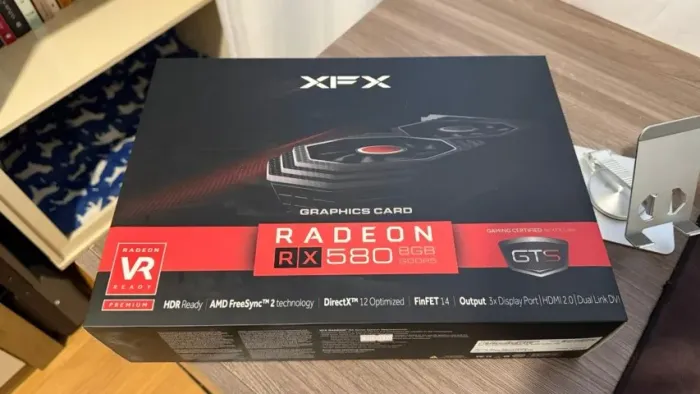 Placa de vídeo RX580 XFX