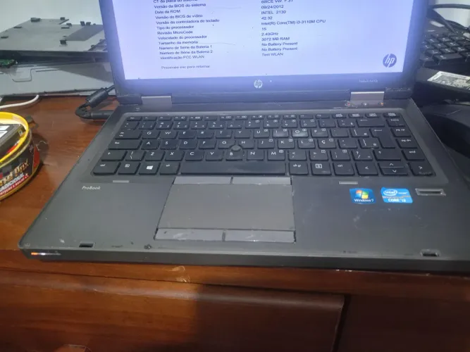 Notebook Hp probook i3 3th