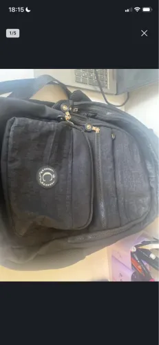 Mochila grande preta nova