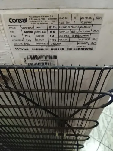 FREEZER CONSUL 180 LITROS