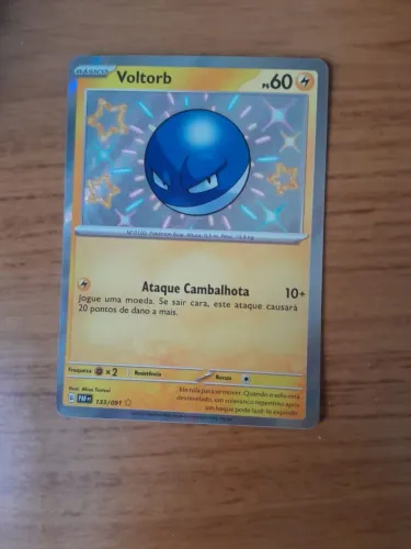 Carta Pokémon Voltorb Shiny