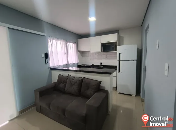 Apartamento com 1 dormitório para alugar por R$ 2.950,00 - Centro - Balneário Ca