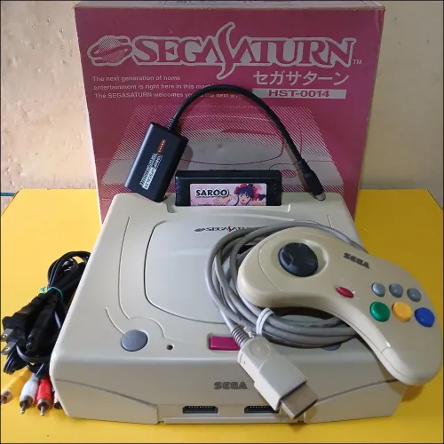 Console Sega Saturn + Saroo