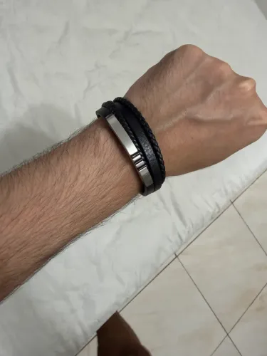 Pulseira de couro Vivara Original