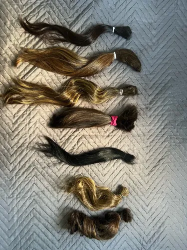 Cabelo Humano Natural - Lotes para Alongamento e Apliques