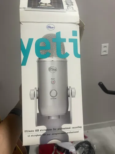 Microfone Condensador Usb Blue Yeti