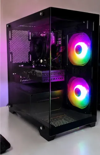 ? PC Gamer Completo + Monitor 180Hz | Ryzen 5 5500 | RX 580 8GB