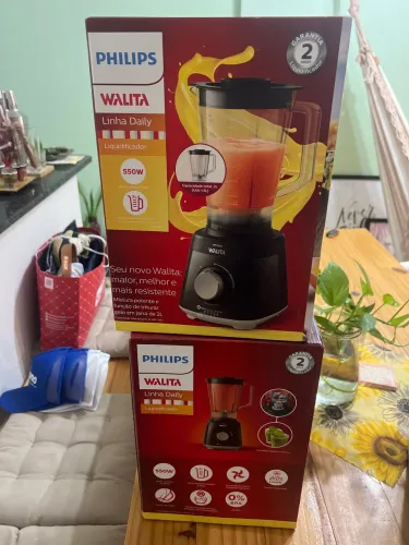 Liquidificador 550W Philips Walita