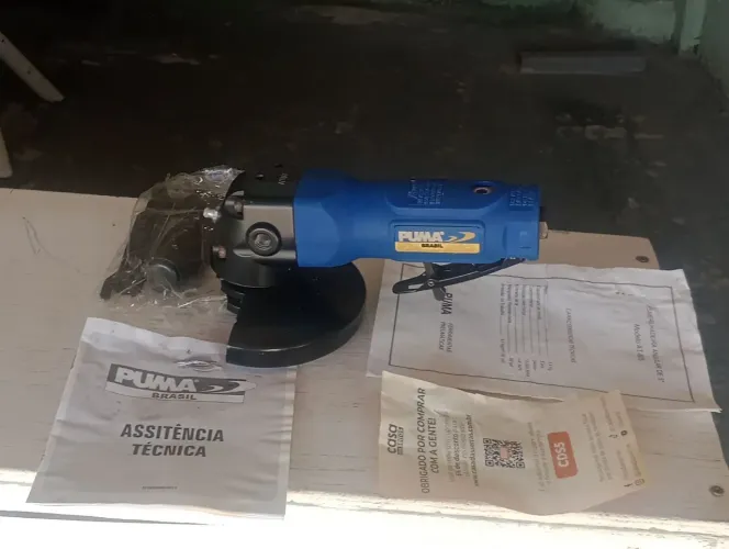 Esmerilhadeira pneumática PUMA