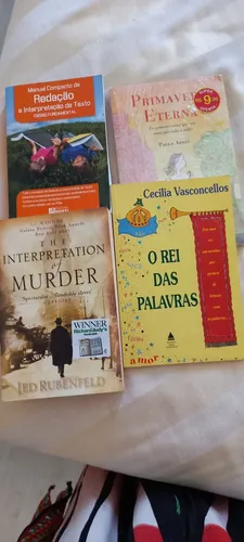 LIVROS NOVOS E UM SEMI NOVO ÓTIMO ESTADO