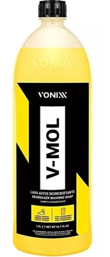 Lava Auto Desincrustante Remove Barro Óleo 1,5l V-mol Vonixx