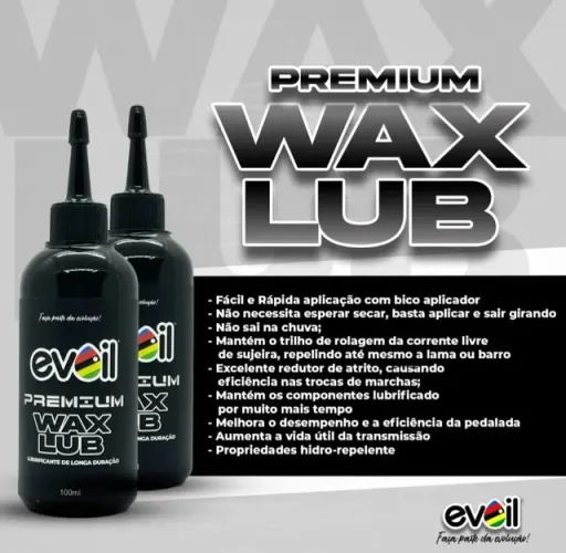 Cera Lubrificante Evoil Premium Wax Lub 100g