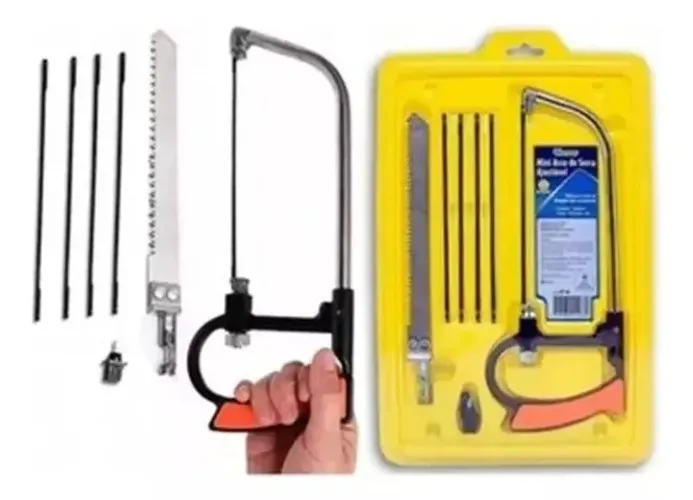 Conjunto De Mini Serra Arco Construção Serrote Bomder - Loja Natan Abreu 