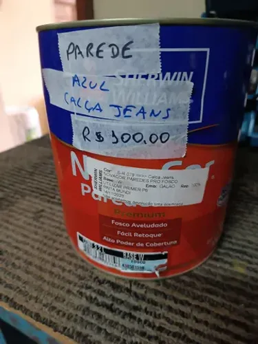 Tinta Sherwin Williams 3,2 litros Azul Calça Jeans 