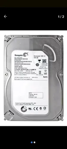 Disco rígido interno Seagate Barracuda 7200.12 ST3500413AS HD 500 GB