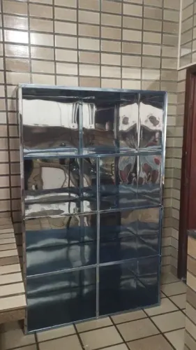 Armário de Aço Inox - Novo!   450