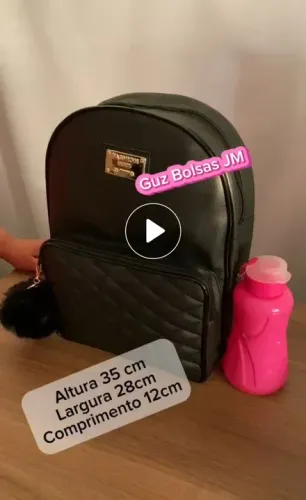 Bolsa Feminina Mochila Estudante Trabalho 
