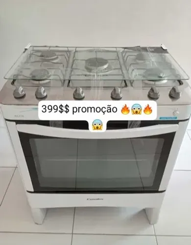 Vende-se fogão 5 bocas 399$ já com entrega se não for tão longe 