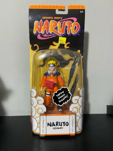 Boneco naruto mattel lacrado