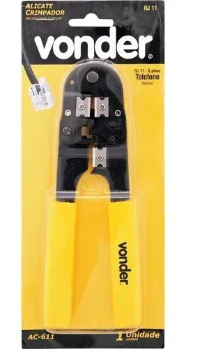 Alicate Crimpador Rj11 Ac 611 Vonder