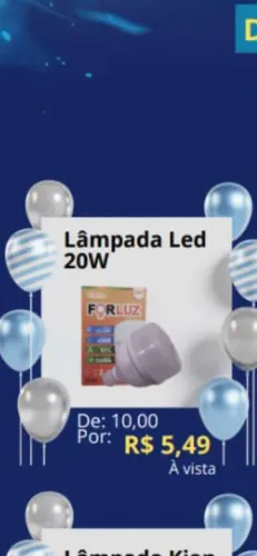 Lâmpada 20w