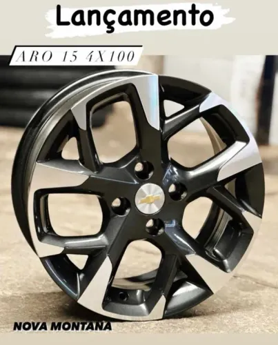 Rodas GM da Montana aro15 novas em até 10x de R$256,00 no cartão de crédito
