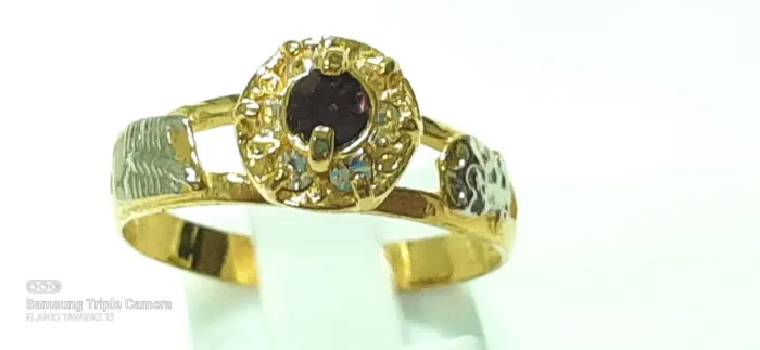 Anel de Formatura Feminino historia banhado a ouro 18k