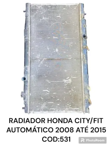 Radiador city fit 