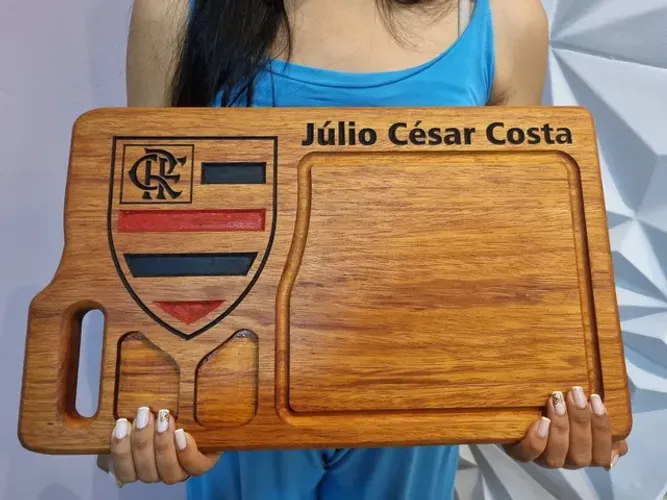 Tábua de carne personalizada
