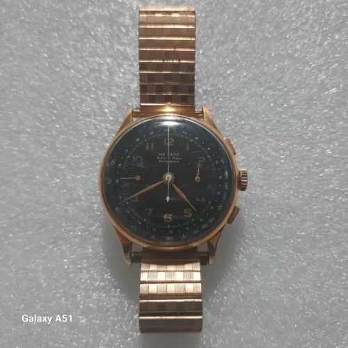 Relógio Pan Watch Cronometro Antimagnétic Acre 17 rubis. Raridade. 