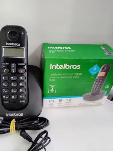 Telefone sem fio Panasonic e Intelbras