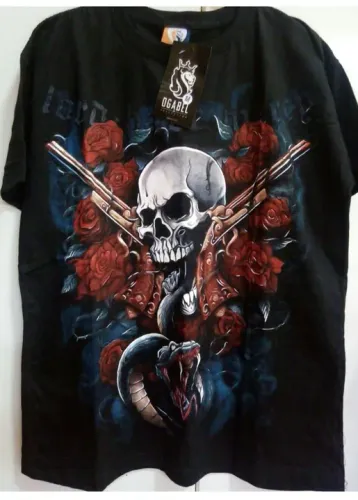 Camiseta estampada nova M