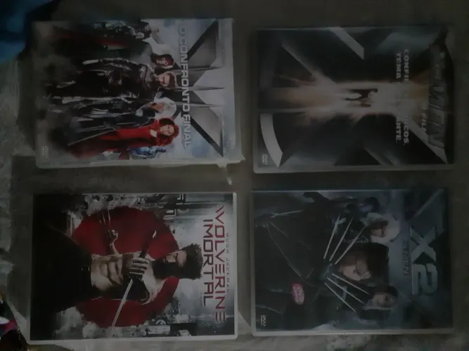 4 DVD'S X-MEN - FILMES 